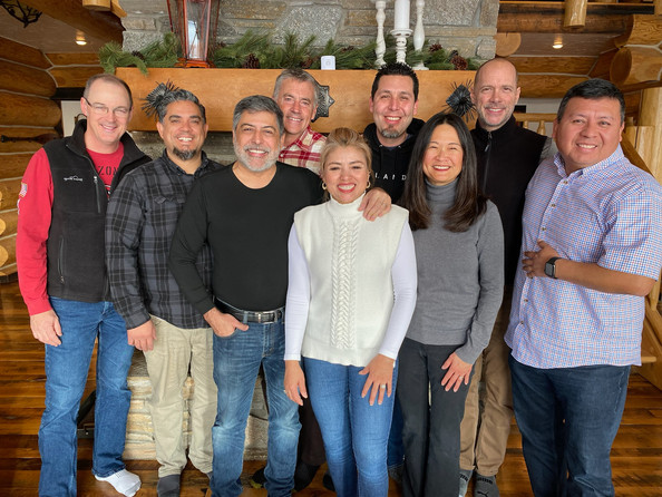 a group of people