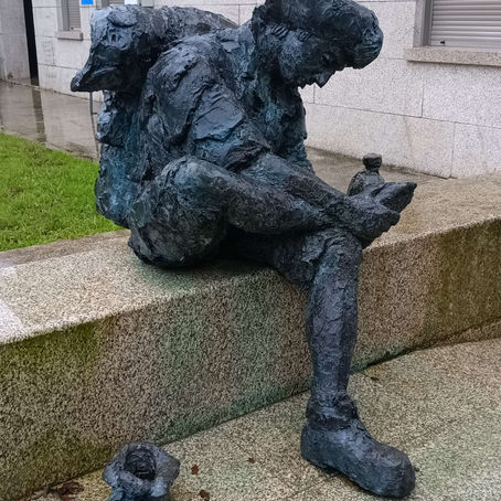 Tag 10 Einzug in Santiago de Compostela