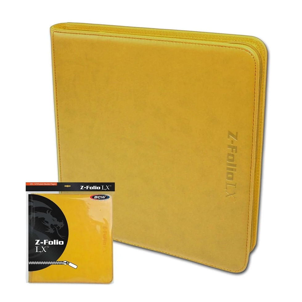 Thumbnail: BCW Zipper Folio 12 Pocket LX