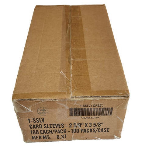 penny sleeves for trading cards Amazon.com: 10000ct Clear Card Sleeves for Trading Cards, Baseball Sports  Soft Sleeves, Ultra Soft Plastic Card Protector Sleeve for Football, MTG,  PKM, Game, Standard Cards : Toys & Games main image 0