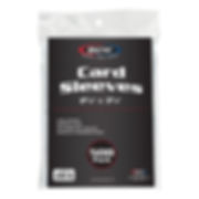 BCW Standard Card Sleeves 500ct Pack