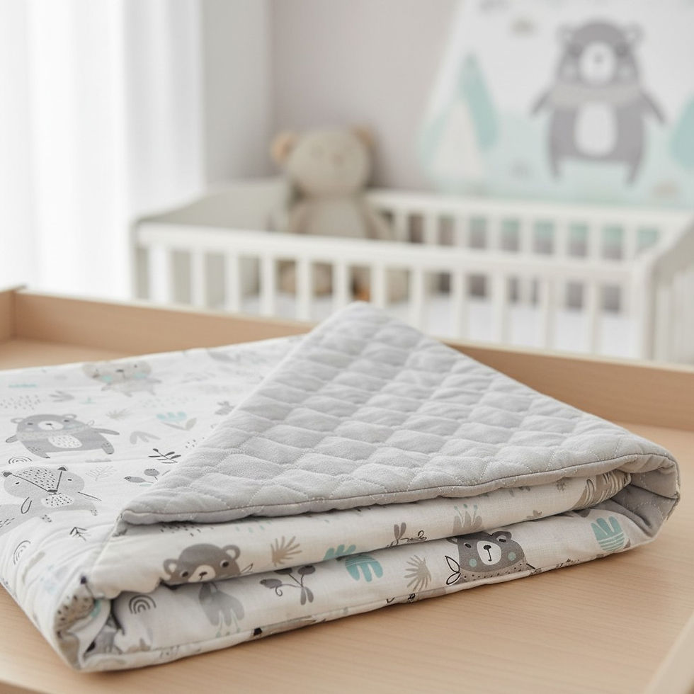 Sličica: Otroška odeja - motiv gozdnih živalic, Baby Butik.