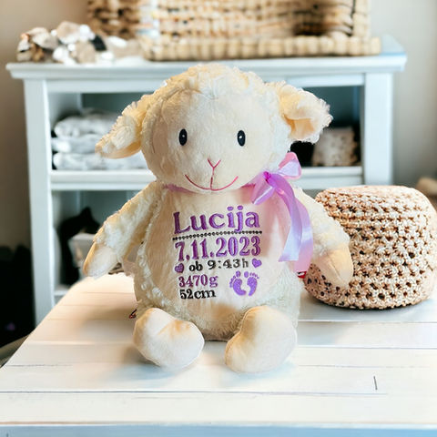 Personalizirana plišasta ovčka z imenom