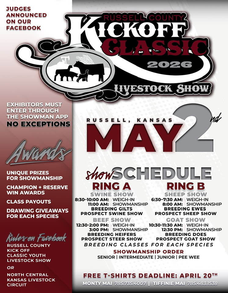 2026 Russell County Kickoff Classic Livestock Show