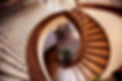 Curved Wooden Staircase