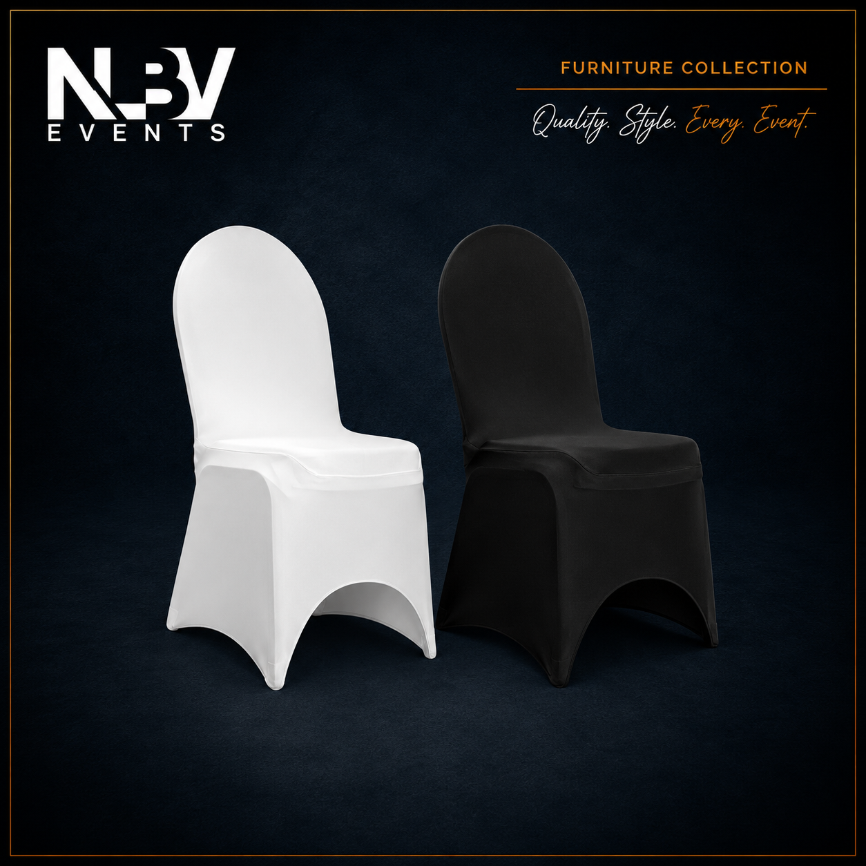 Fitted Chair Cover Poly/Lycra