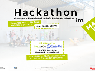 Hackathon im Maarwerk - 24. & 25 April 2026