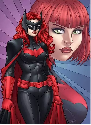 Thumbnail: Catwoman and Batman beaded bracelet