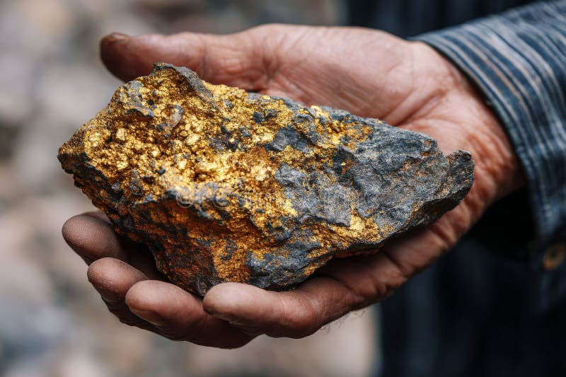 raw gold