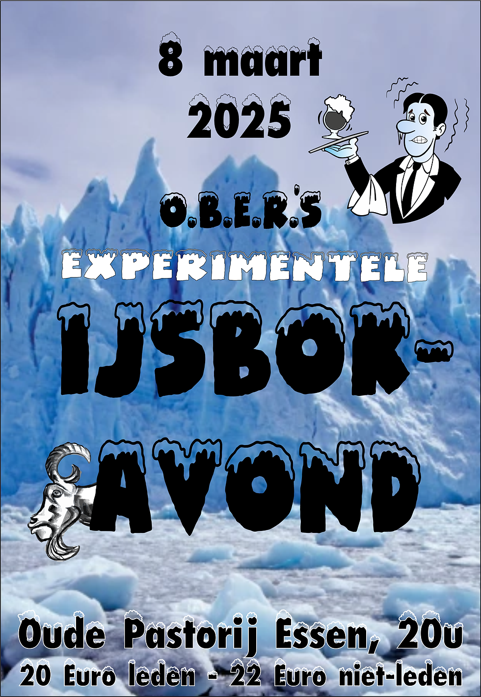 O.B.E.R.'S Experimentele Ijsbokavond