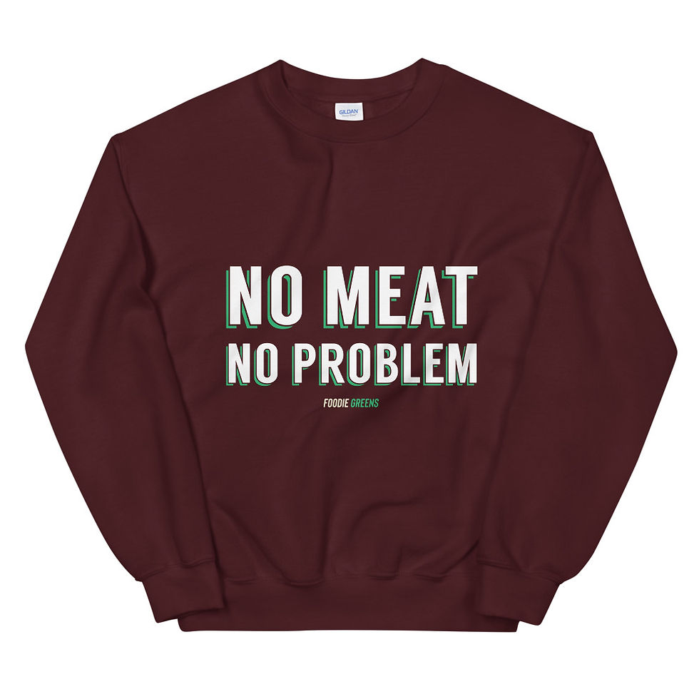 Thumbnail: Unisex Sweatshirt No Meant no problem
