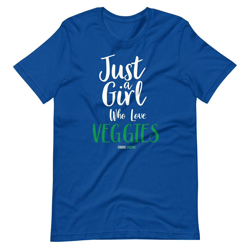 Thumbnail: Unisex T-Shirt Just a girl who love veggies
