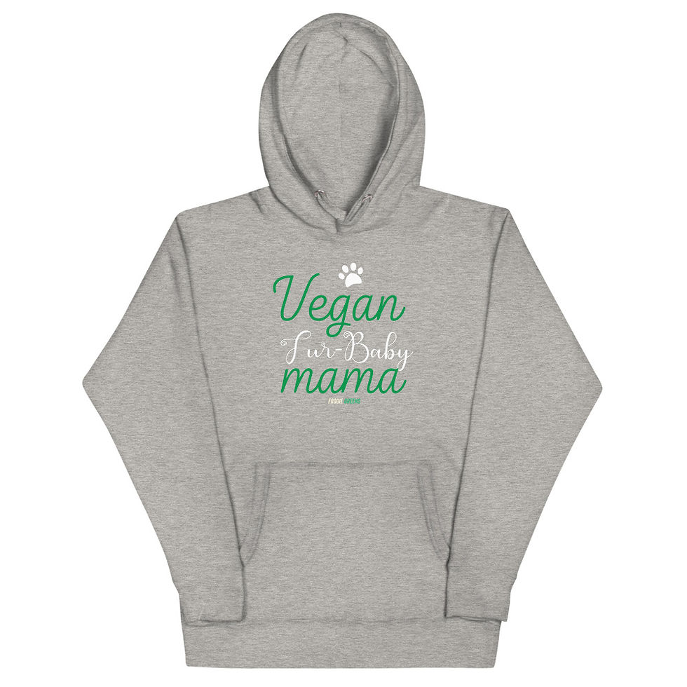 Thumbnail: Unisex Hoodie Vegan fur baby mama