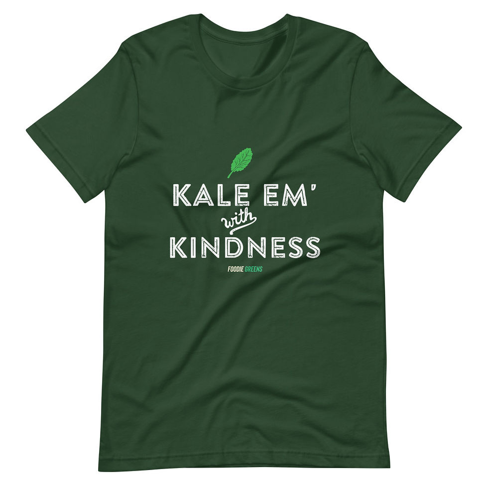 Thumbnail: Unisex T-Shirt Kale em with kindness