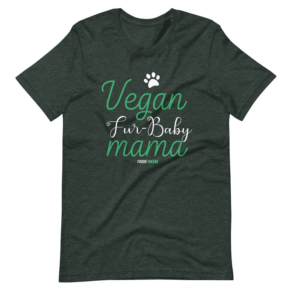 Thumbnail: Unisex T-Shirt Vegan fur baby mama