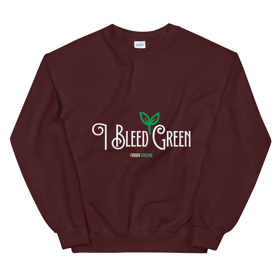 Thumbnail: Unisex Sweatshirt I Bleed Green