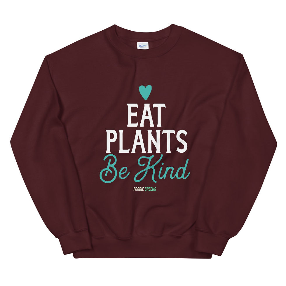 Thumbnail: Unisex Sweatshirt Eat Plants Be Kind