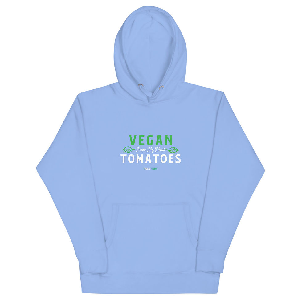 Thumbnail: Unisex Hoodie Vegan Tomatoes