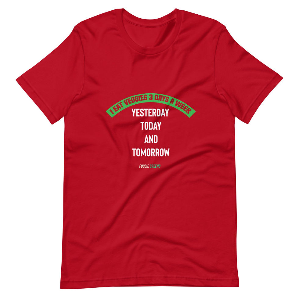 Thumbnail: Unisex T-Shirt I eat veggies 3 days a week