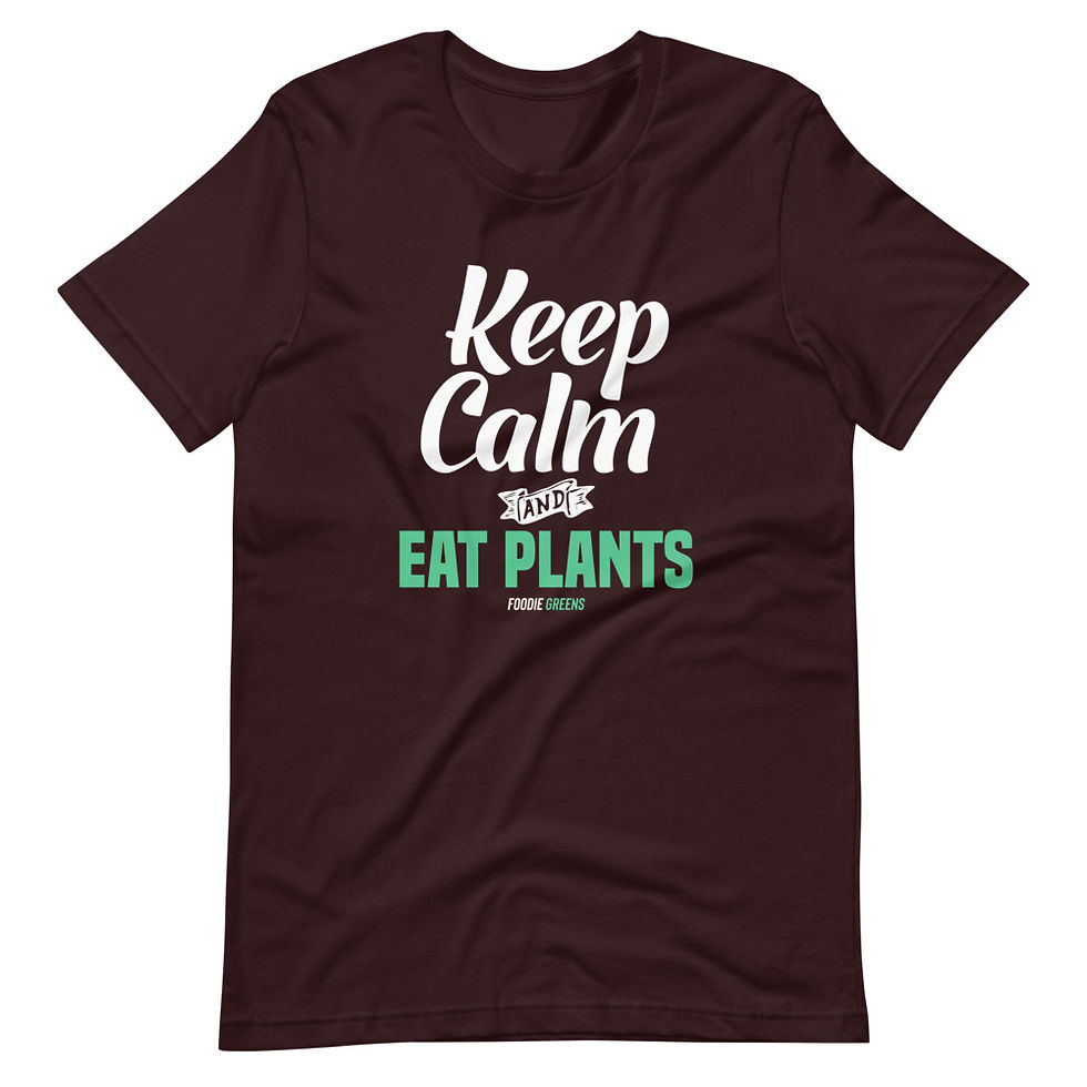 Thumbnail: Unisex T-Shirt Keep calm and eat plants
