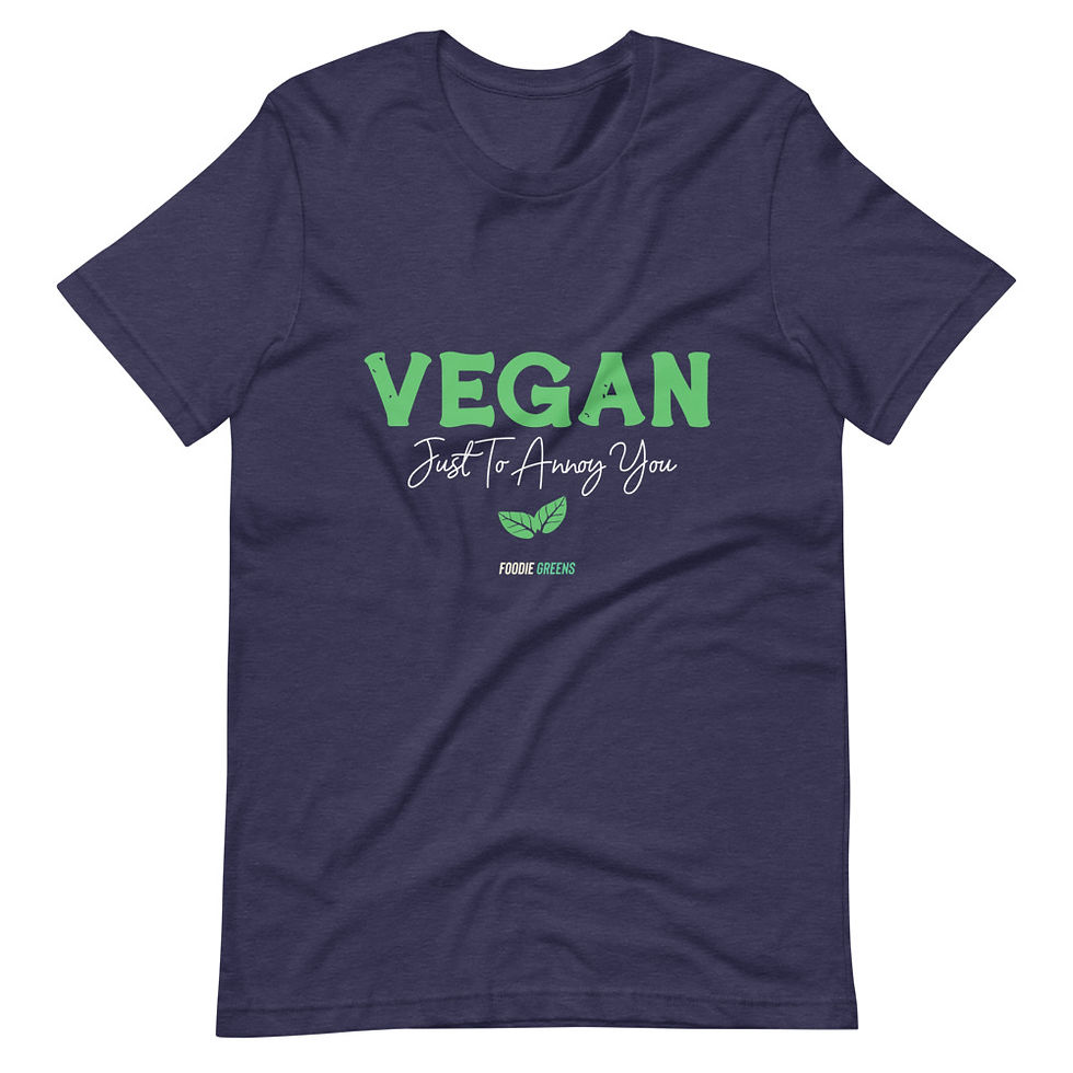 Thumbnail: Unisex T-Shirt Vegan Just to annoy you