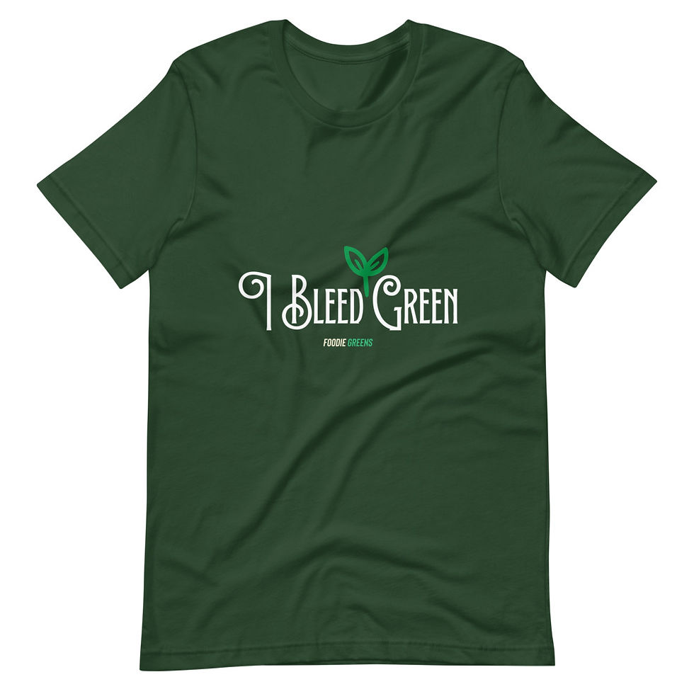 Thumbnail: Unisex T-Shirt I bleed green