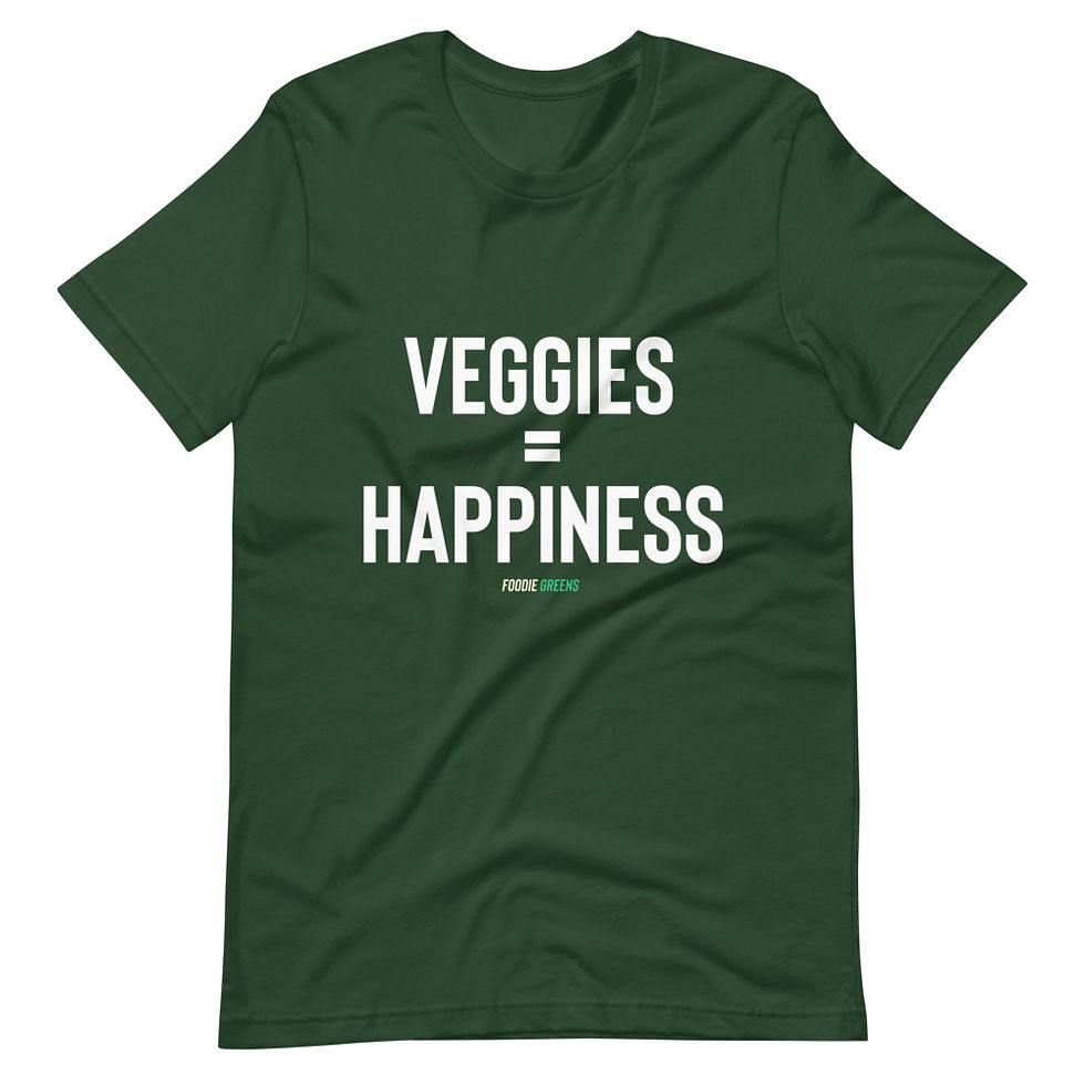 Thumbnail: Unisex T-Shirt Veggies Happiness