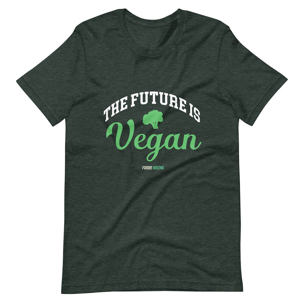 Thumbnail: Unisex T-Shirt The Future is vegan