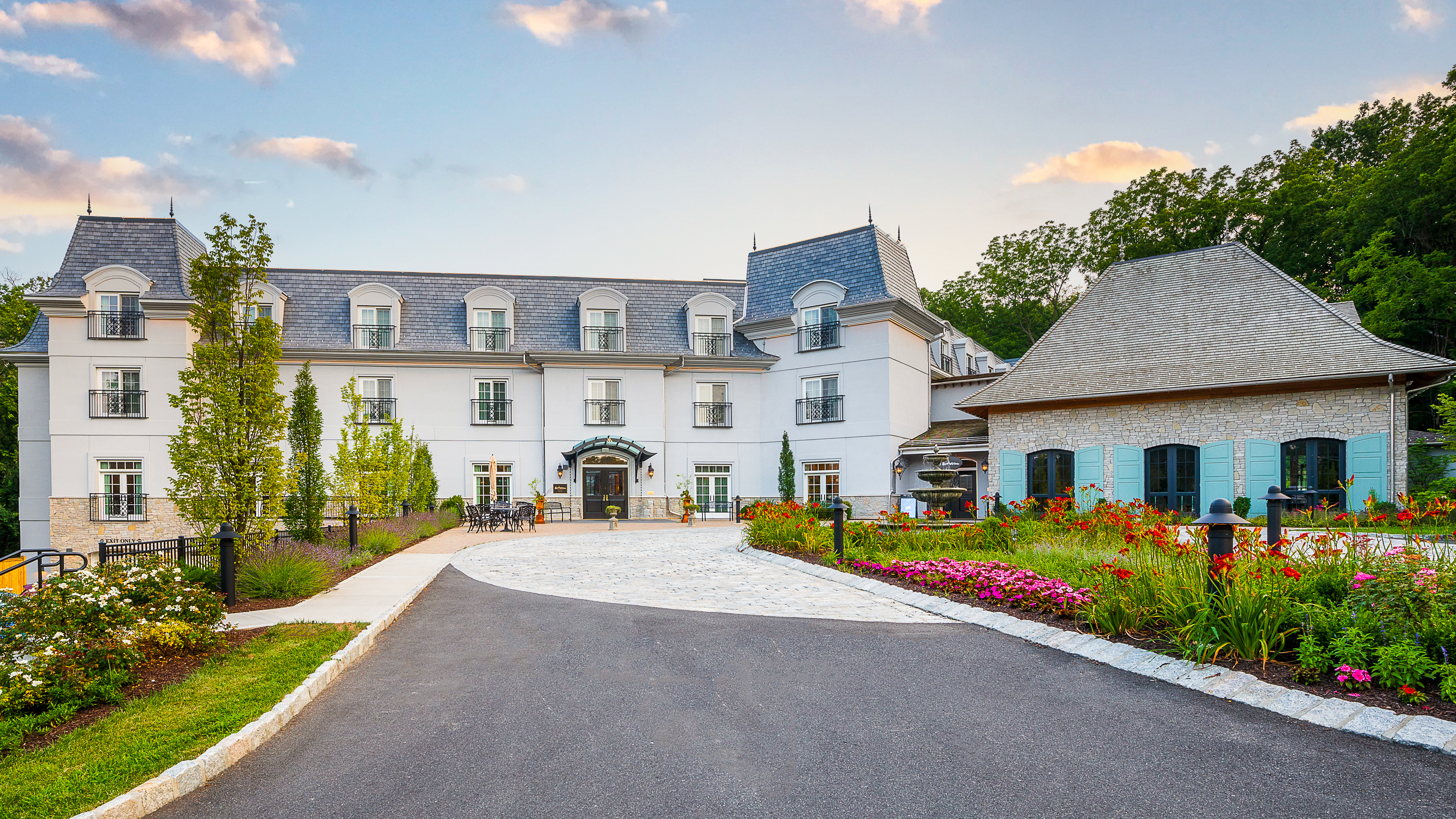 Exterior of Mirbeau Rhinebeck