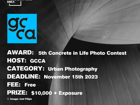Concrete in Life 2023 - Global Photography Competition