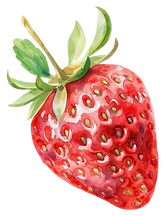 strawberry sticker png _ Free Stock Phot