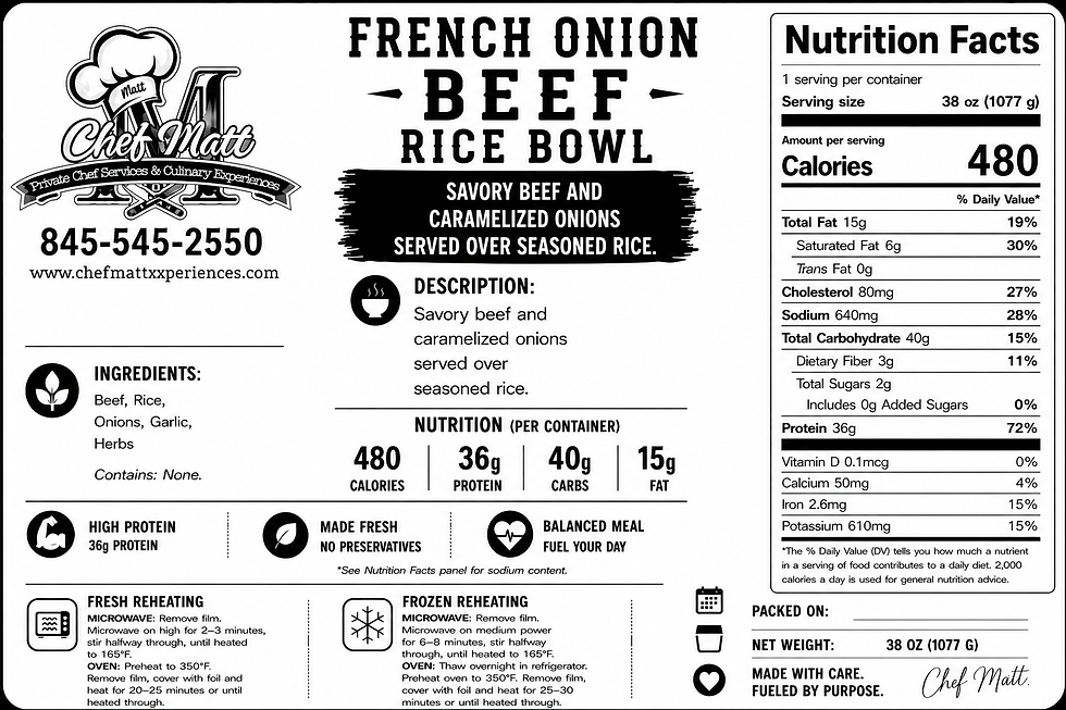 Thumbnail: French Onion Beef Rice Bowl
