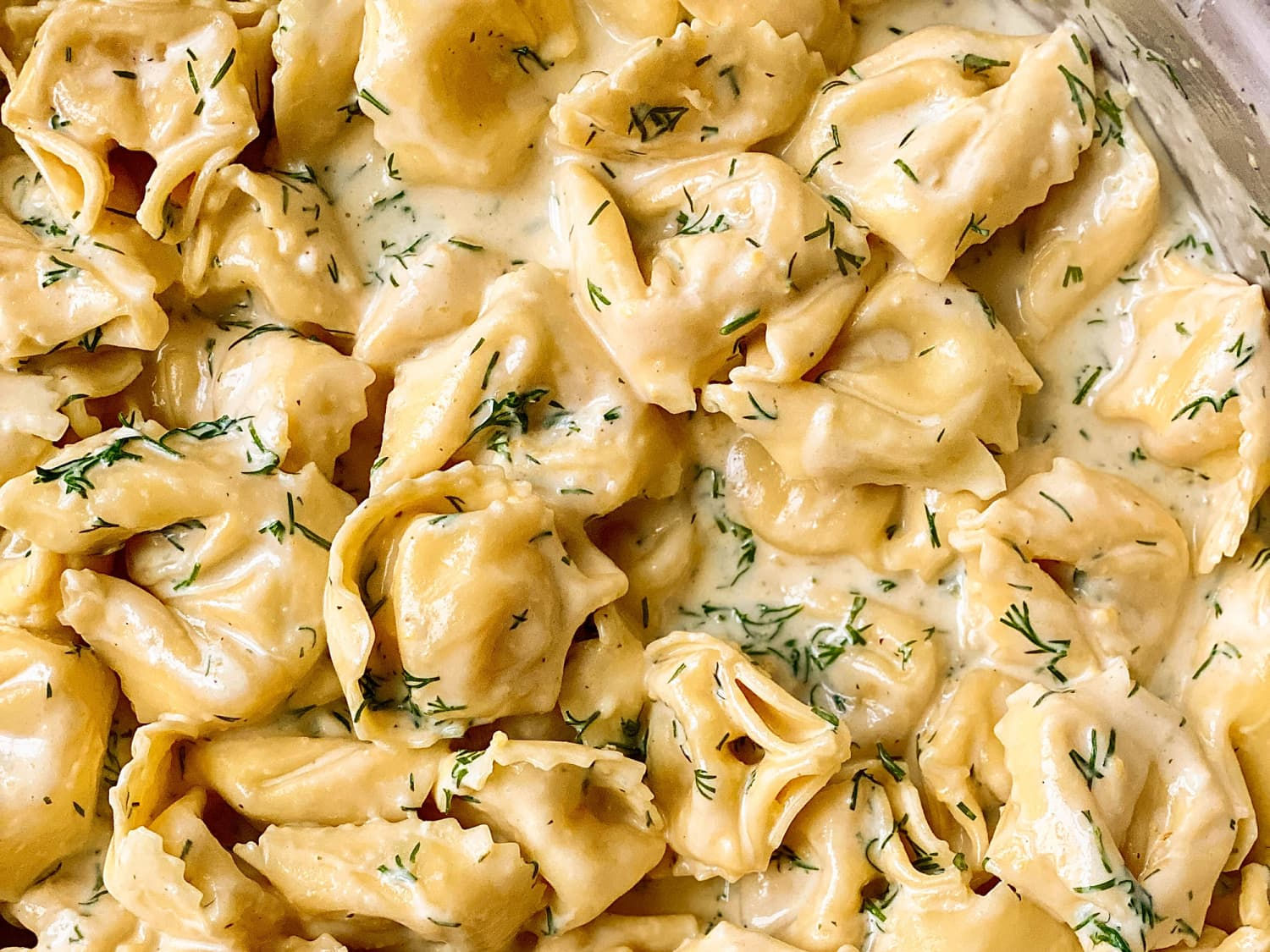 Three-Cheese Tortellini in Creamy Tomato Dill (10)