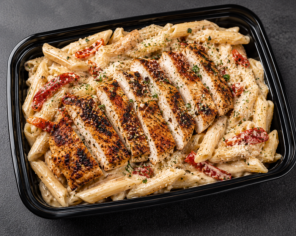 Thumbnail: Fire Roasted Chicken Alfredo Penne