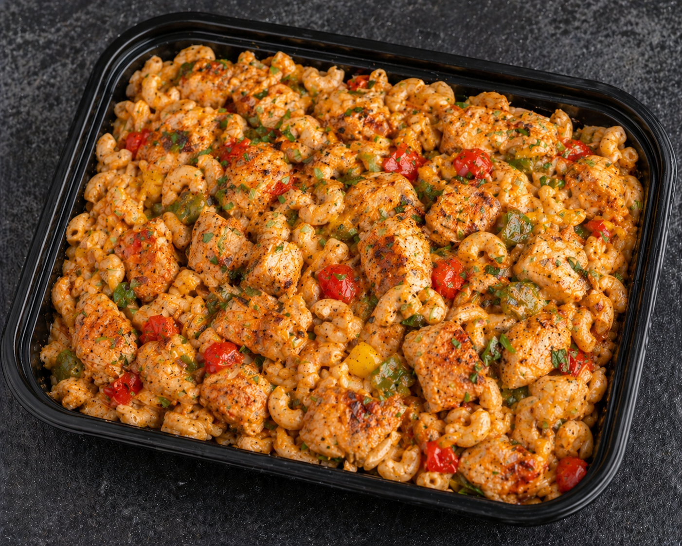 Cajun Chicken Mac Bowl