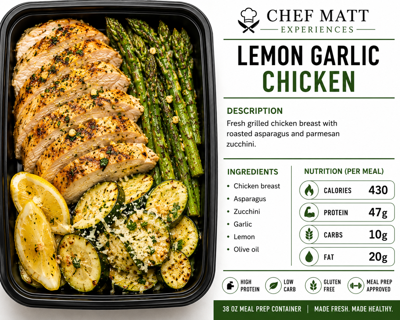 Lemon Garlic Chicken