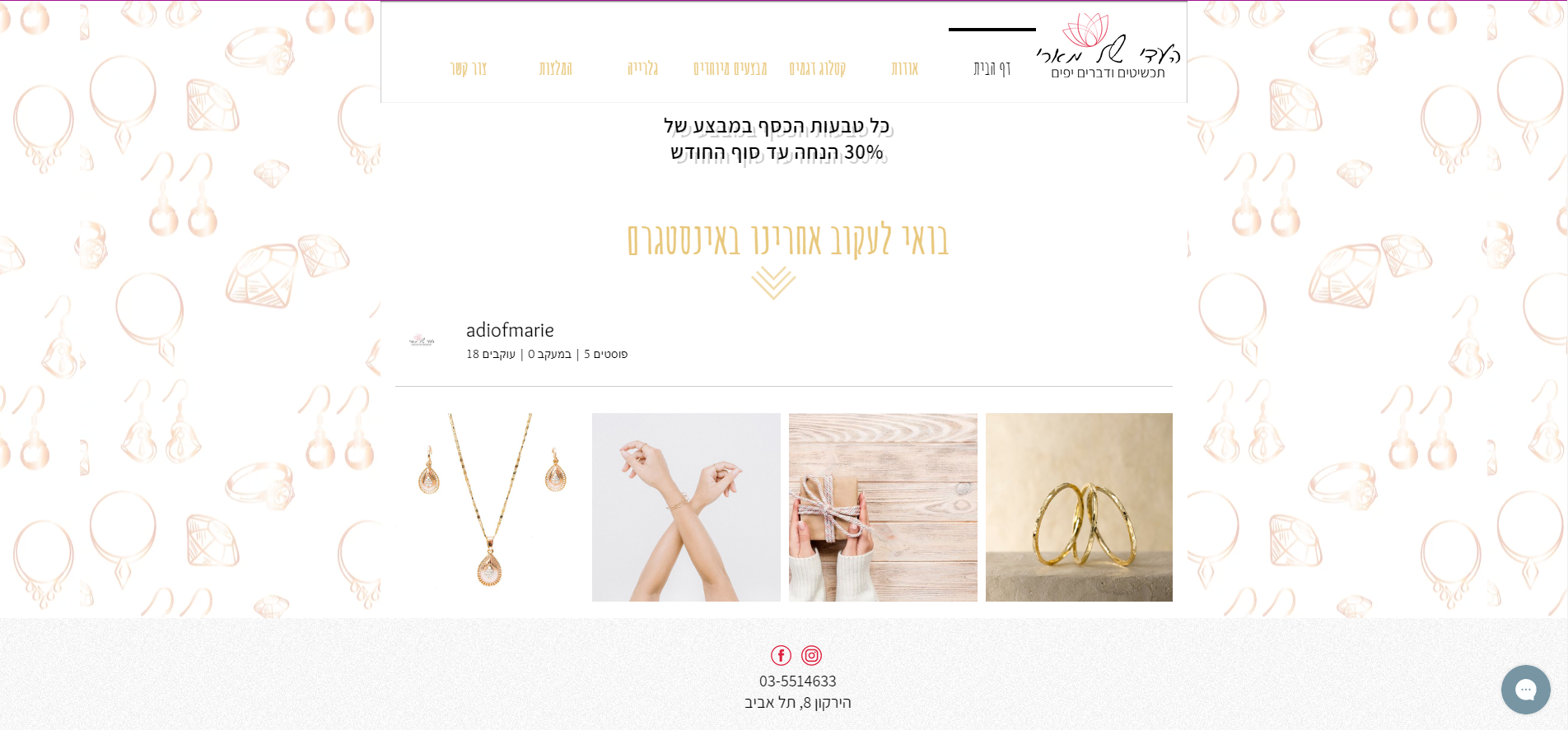 אביב מקס - עיצוב אתר