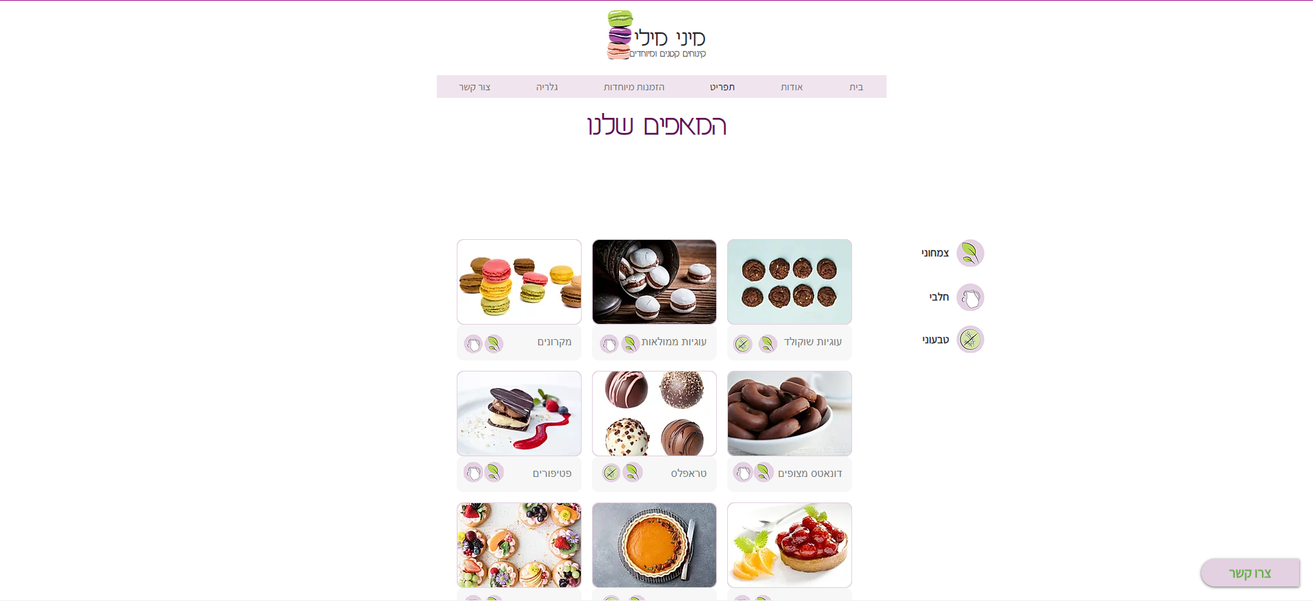 פורת סבתו - עיצוב אתר