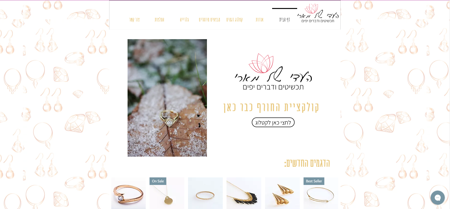 אביב מקס - עיצוב אתר