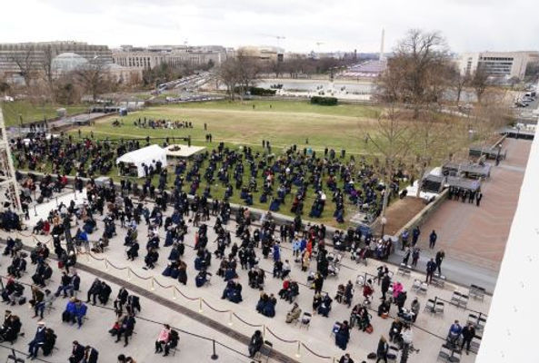 biden inauguration day crowd 20 1 2021.j