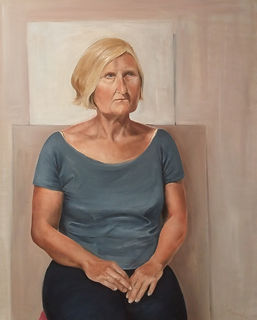 01.deanna, luglio 2018, olio su tela - C