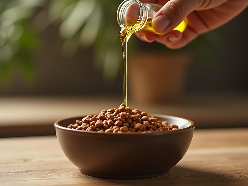 The Benefits of Adding Healthy Oils to Your Dog’s Diet