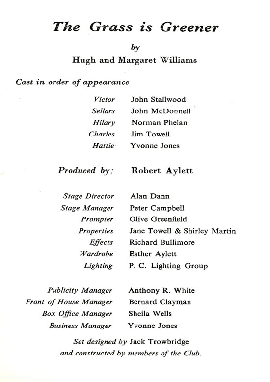 028 The Grass is Greener 1963 burgesshilltheatre