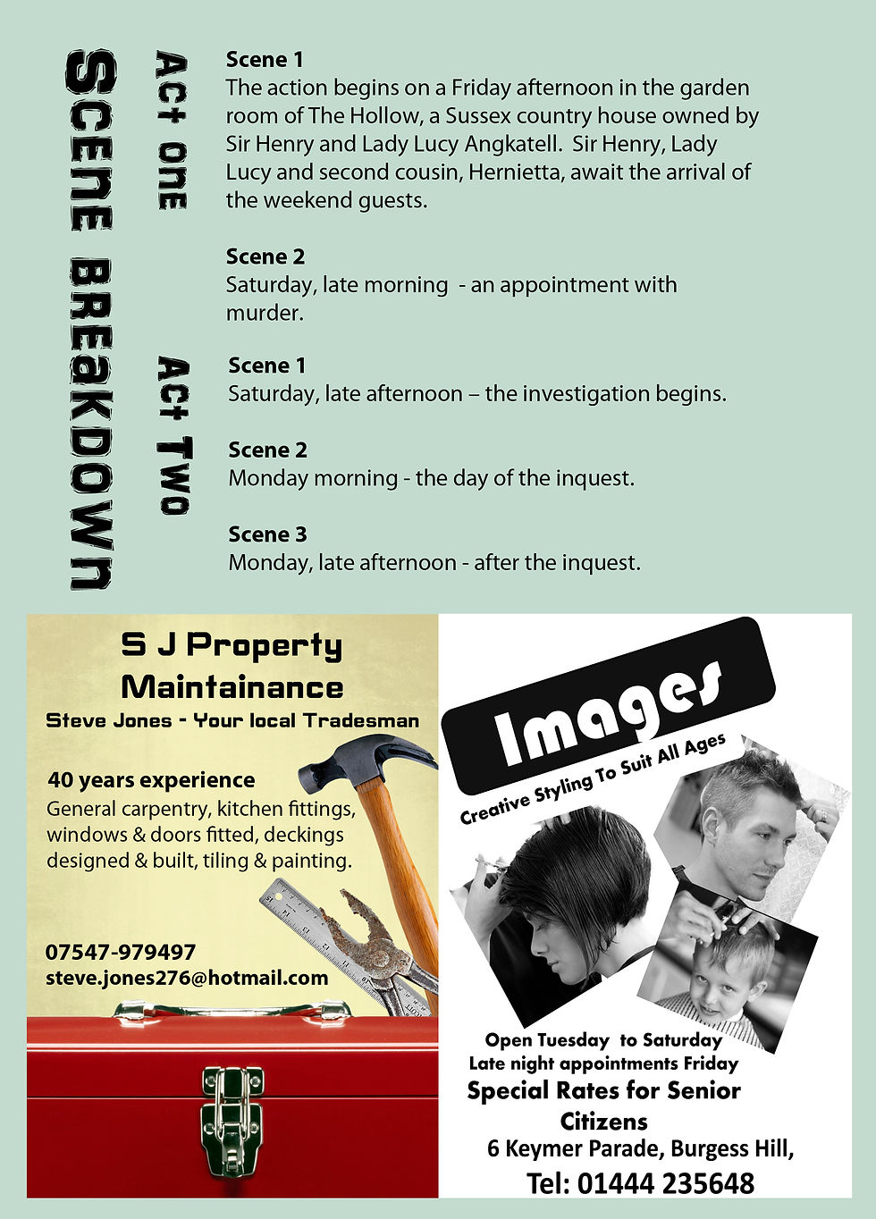 Page 6 - scene breakdown