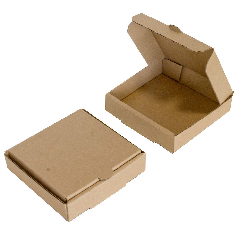 Thumbnail: Paper | Corrugated |  Pizza Box  | Plain Brown | Pack of 500