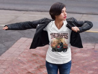 The Drapes V-Neck Unisex T-Shirt