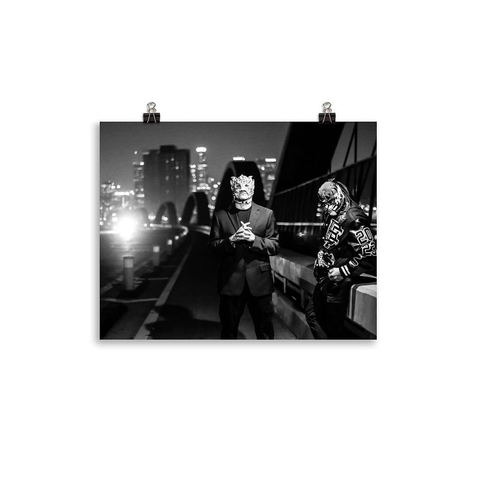 Thumbnail: "L.A. Brothers" by Ari de Alba photo paper poster