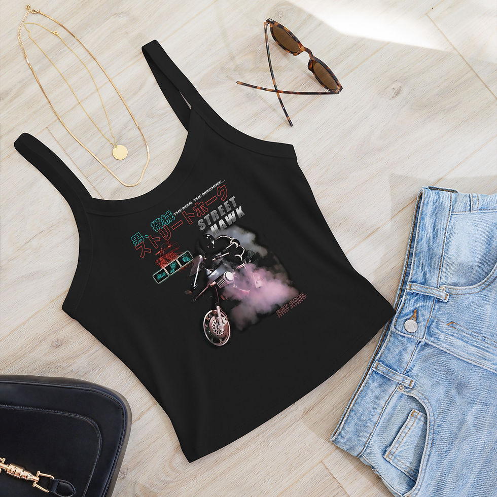 Thumbnail: Street Hawk Women’s micro-rib tank top