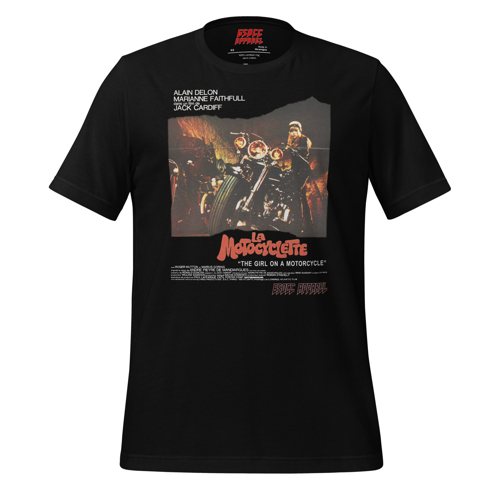 La Motocyclette French Poster T-shirt