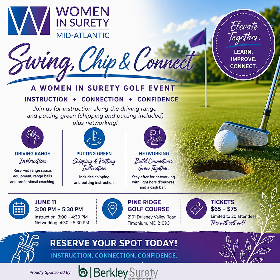 A Women in Surety Golf Event